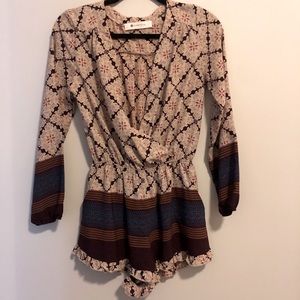 The Impeccable Pig Multi Color Romper